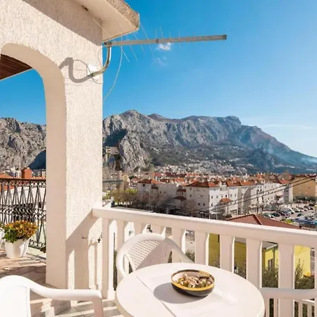 Adriatic Pearl - One Bedroom With Balcony And Sea View Omiš