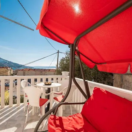 Adriatic Pearl - One Bedroom With Balcony And Sea View Appartement Omiš